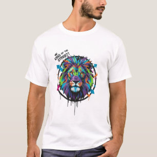Street King Lion Tee** T Shirt