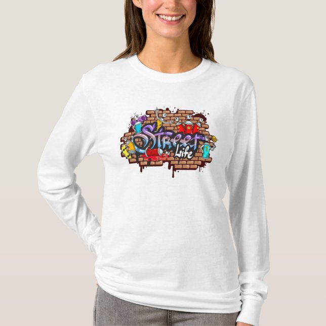 Street Life T-Shirt (Framsida)