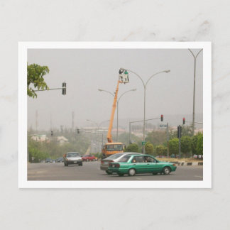 Street Light, Abuja Vykort