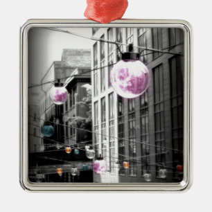 Street Ljus Urban Art Julgransprydnad Metall