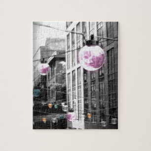 Street Ljus Urban Art Pussel