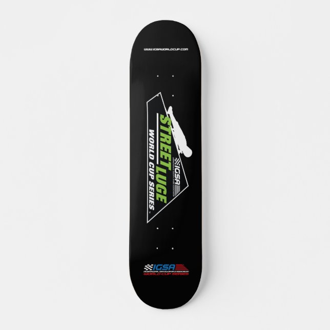 Street Luge Vm Deck Skateboard Bräda 21,5 Cm (Framsida)