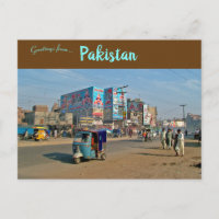 Street Near Lahore Punjab Pakistan