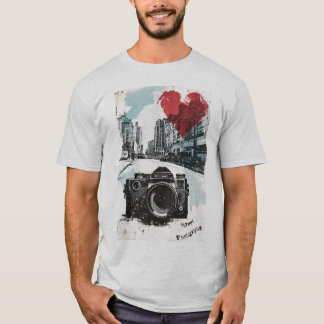Street Photography with heart and Cityscape T Shirt