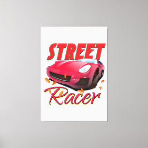 Street Racer Canvastryck