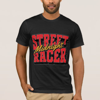 Street Racer Midnight Edition - Racingbilsgrafik T Shirt