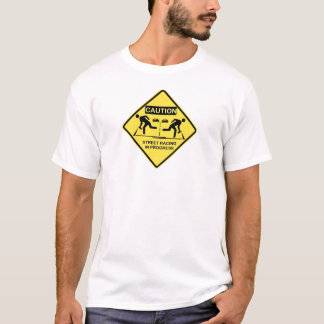 Street_Racing_In_Progress_by_rder T-shirt