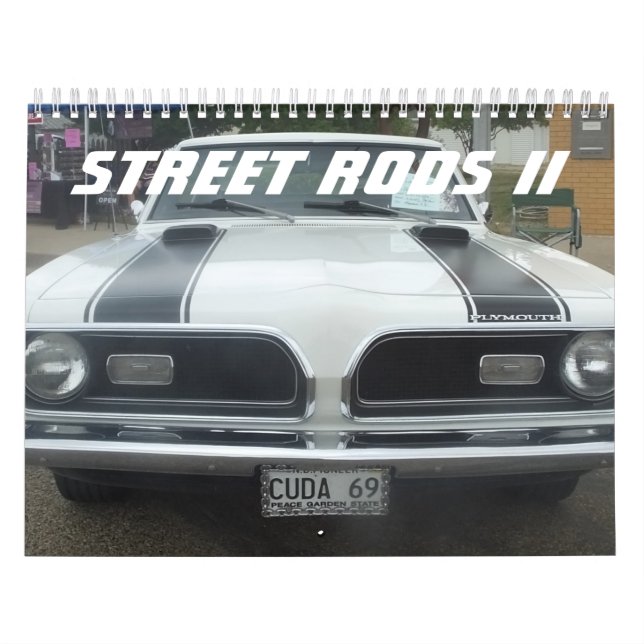 Street Rods II Kalender (Omslag)
