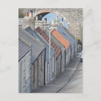 Street Scene - Cullen, Moray, Skottland Vykort
