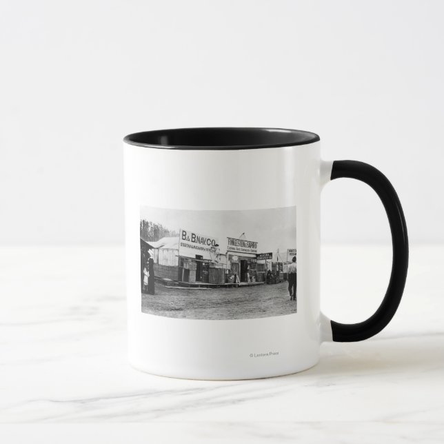 Street Scene in Anchorage, Alaska Photograph Mugg (Höger)