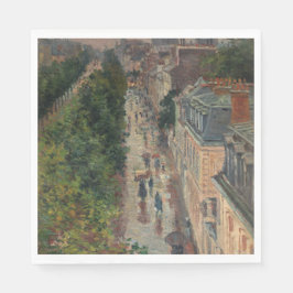 Street Scene in Paris, Frankrike (av Maximilien Lu Pappersservett