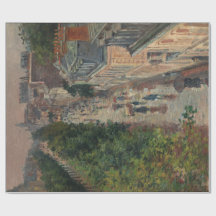 Street Scene in Paris, Frankrike (av Maximilien Lu
