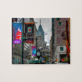 Street Scene Philadelphia Pussel