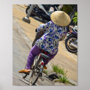 Street Scenery in Vietnam Poster