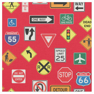 Street Signs Road Resa RV Tyg