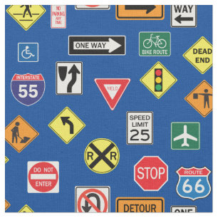 Street Signs Road Resa RV Tyg