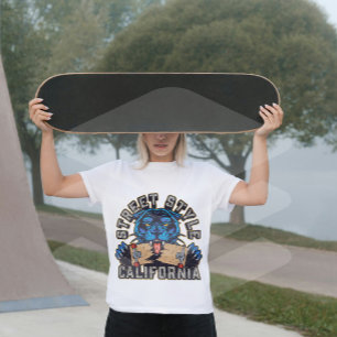 Street Stil California Skateboarding T Shirt