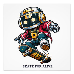 Street Style Skate-serien Fototryck