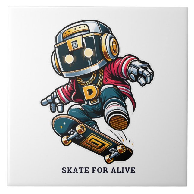 Street Style Skate-serien Kakelplatta (Framsidan)