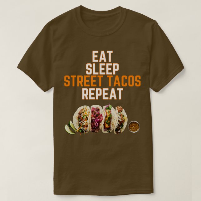 Street Tacos T Shirt (Design framsida)