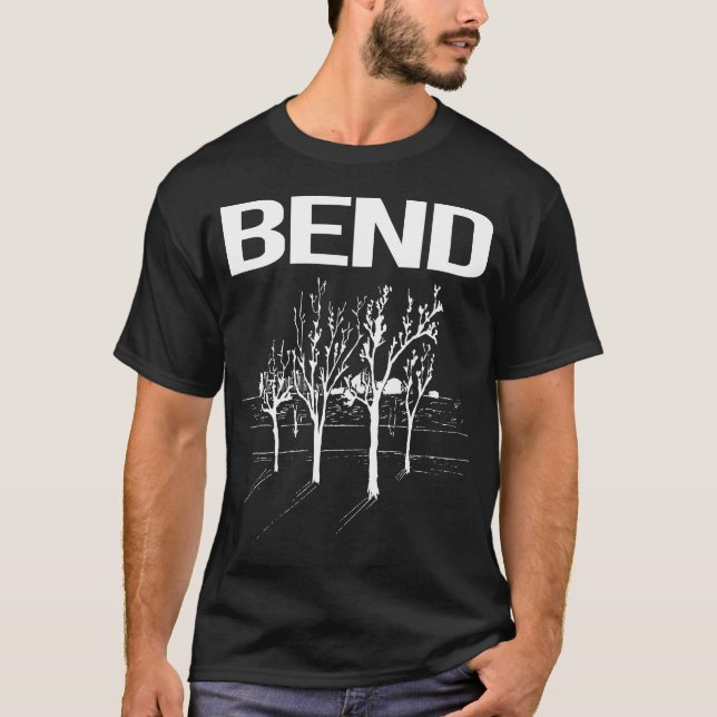 Street Träd Bend T Shirt (Framsida)
