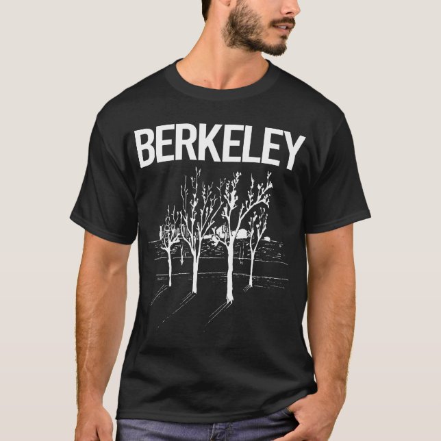 Street Träd Berkeley T Shirt (Framsida)