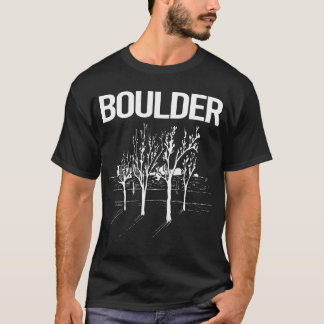 Street Träd Boulder T Shirt