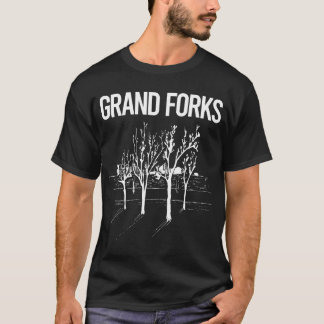 Street Träd Grand Forks T Shirt