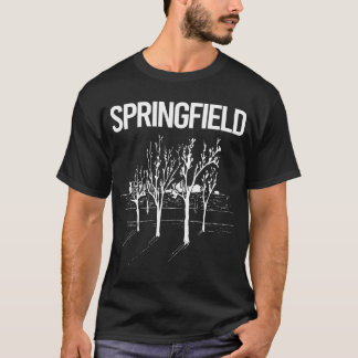 Street Träd Springfield T Shirt