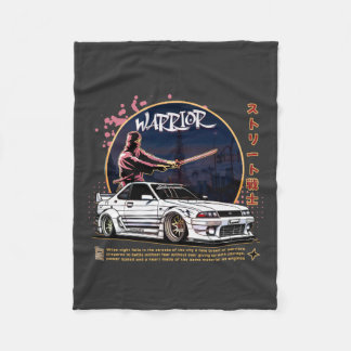 Street Warrior Samurai - Skyline Driver Fleecefilt