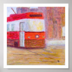 Streetcar, affisch/tryck på papper eller kanfas poster