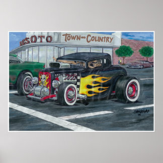 Streetcenscen Poster