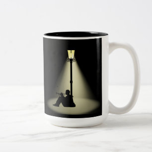 Streetlight Dancer Jazz Music Coffee Mugg