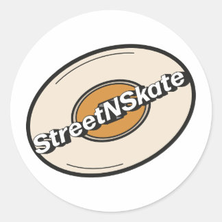 StreetNSkate Runt Klistermärke