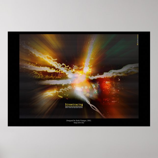 StreetRacin' Poster (Framsidan)