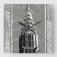 Streets i New York med Byggnad i Empire state