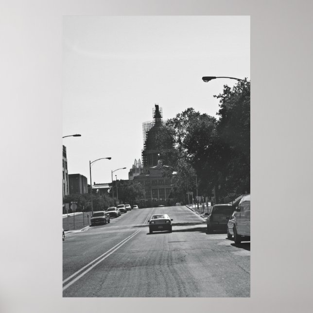 Streets of Austin Poster (Framsidan)