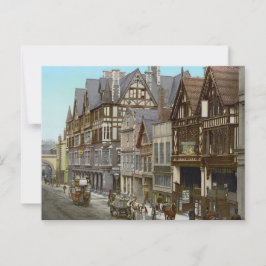 Streets of Chester, England (1900) Vykort