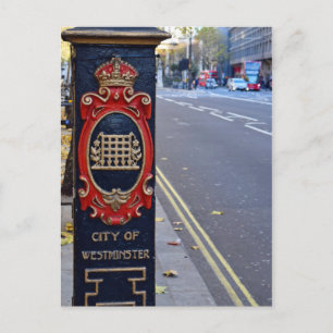 Streets of Westminster - London Vykort