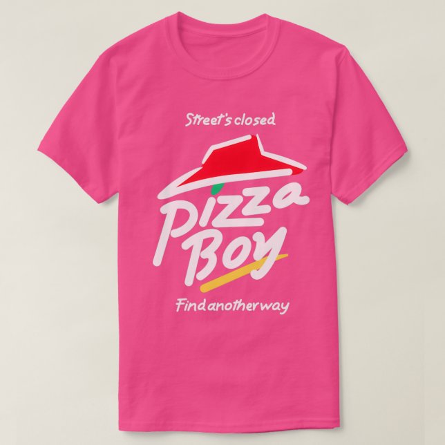 Streets sluten pizzabagare 1 t shirt (Design framsida)