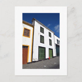 Streetscape: Terceira, Azorerna Vykort