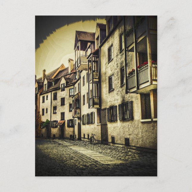 Streetscape Vignette Vykort (Framsida)