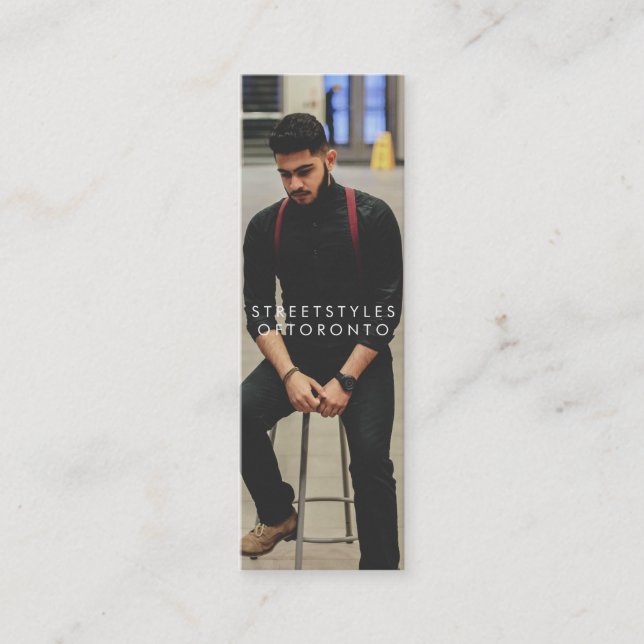 streetstylesoftoronto mini visitkort (Framsida)