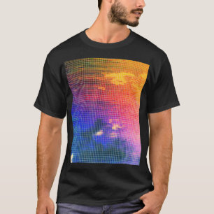 Streetwear Aerial Oceanview, tryckt fotografi Pr T Shirt