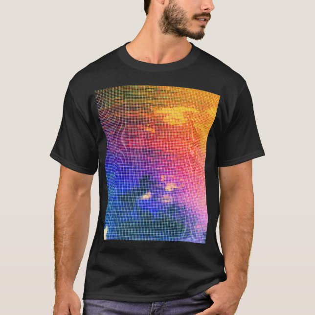 Streetwear Aerial Oceanview, tryckt fotografi Pr T Shirt (Framsida)