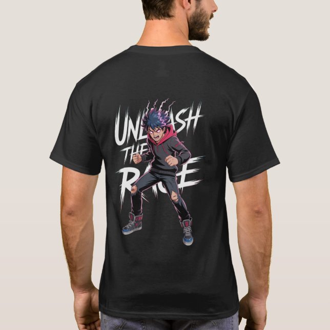 Streetwear Anime T-Shirt: Kombinerar strömmarna| T Shirt (Baksida)