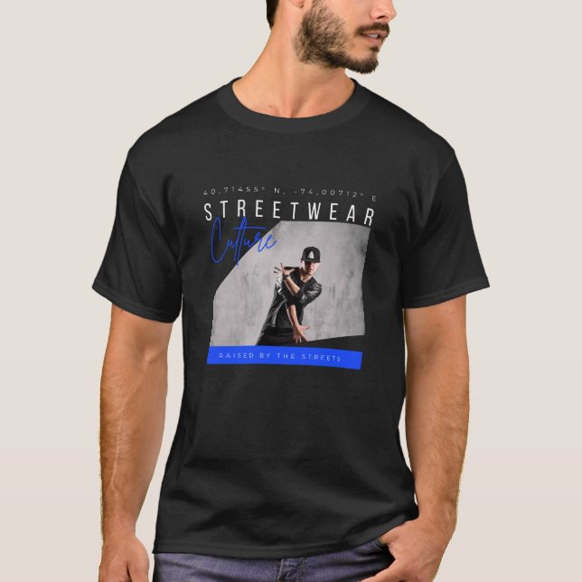 Streetwear Culture Urban Dance Style T Shirt (Framsida)