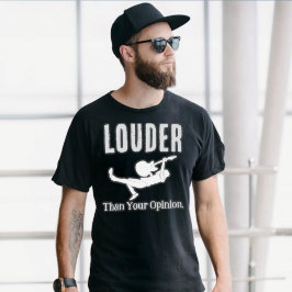 Streetwear Grunge 'Högre än din åsikt' T Shirt