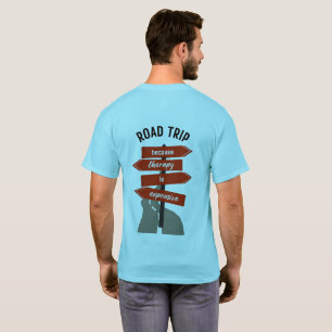 Streetwear Road Trip Herrens Basic T-Shirt