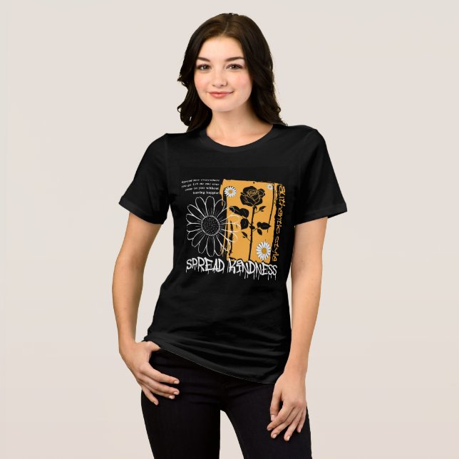 Streetwear Sprid vänlighet  T Shirt (Framsida Full)